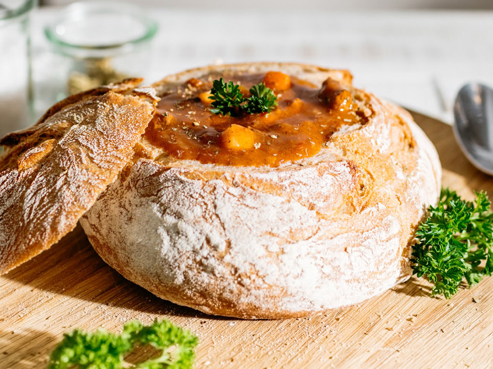 Gefülltes Brot - drei leckere Rezepte für gefüllte Brotlaibe