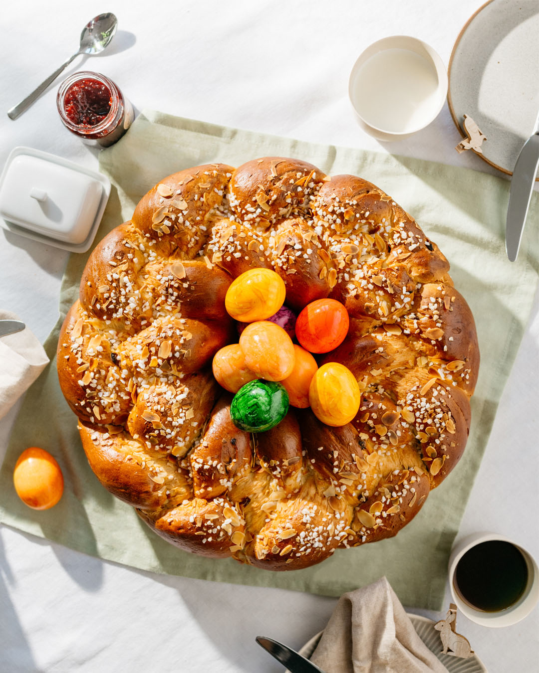 Osterrezepte, Oster Frühstück, Brötchen Lieferservice